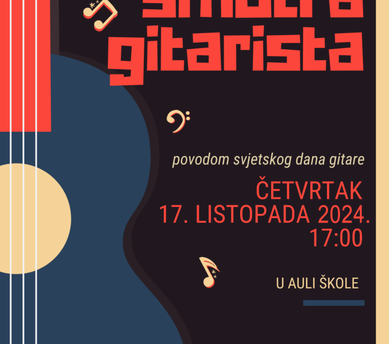 Smotra gitarista Glazbene škole