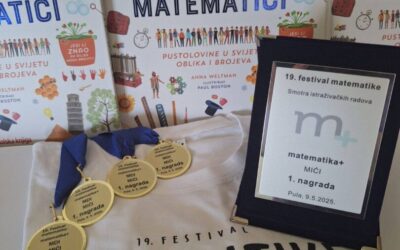 Festival matematike u Puli – 1. mjesto četvrtašima!