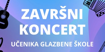 Završni koncert glazbene škole