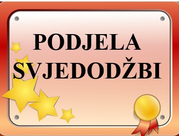 Podjela svjedodžbi