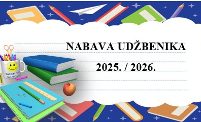 Nabava udžbenika i radnog materijala za šk.god. 2025./2026.