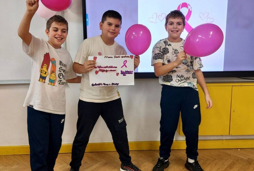 Projekt “Mama, budi zdrava – ružičasti listopad”
